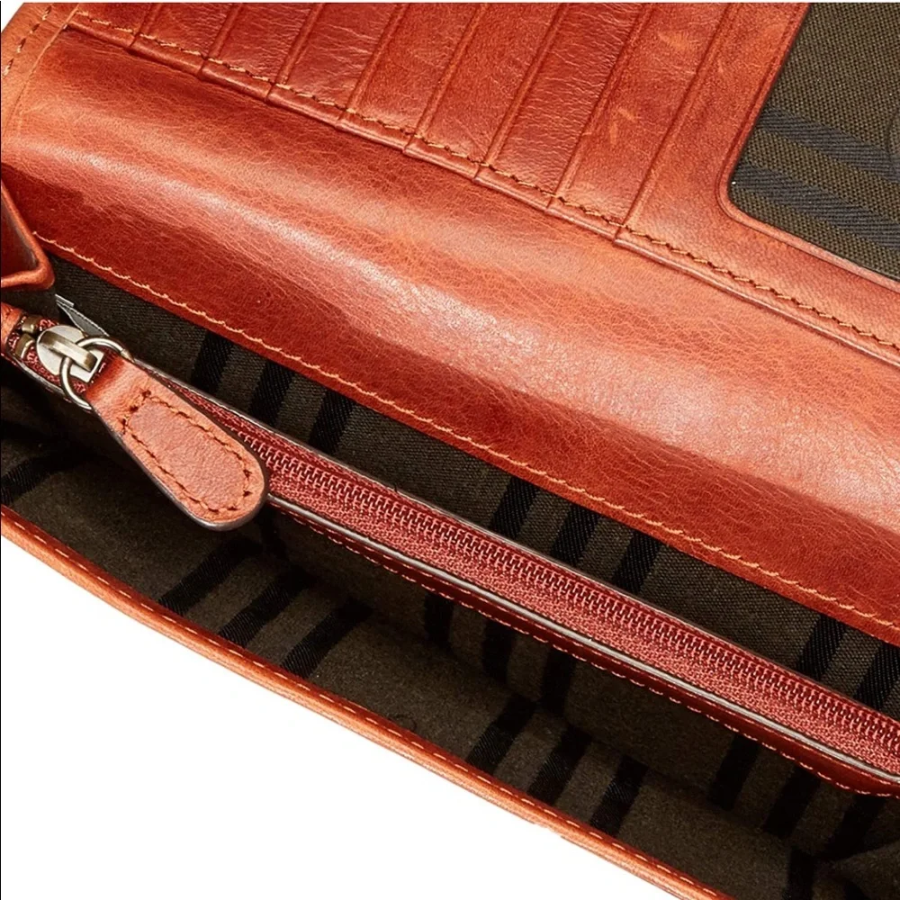 Frye Red Textured Wallet - Picture 8 of 8